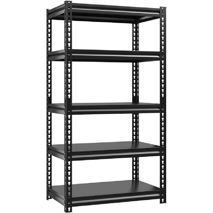 Rebrilliant Hiwot 2500 lbs 5 Tier Garage Shelves, Heavy Duty Storage